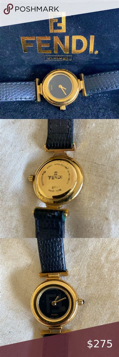 fendi watch from the 1980's|men's used fendi watches.